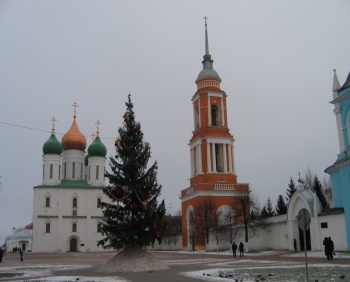 Успенский собор Коломенского кремля - архитектурный ансамбль Соборной площади