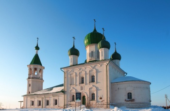 Георгиевская церковь в деревне Верхняя Паленьга