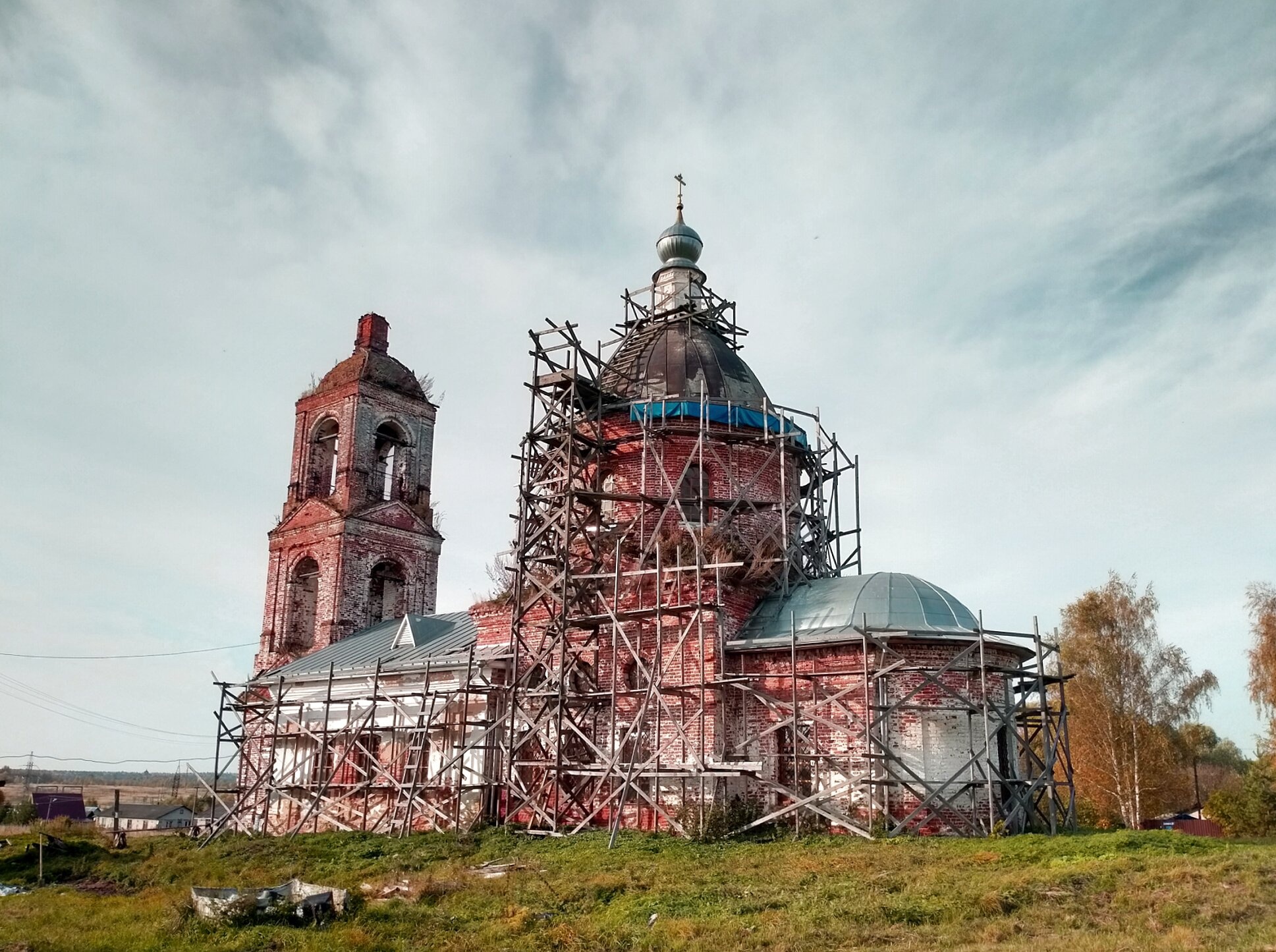 Церковь Покрова Пресвятой Богородицы в селе Алферьево