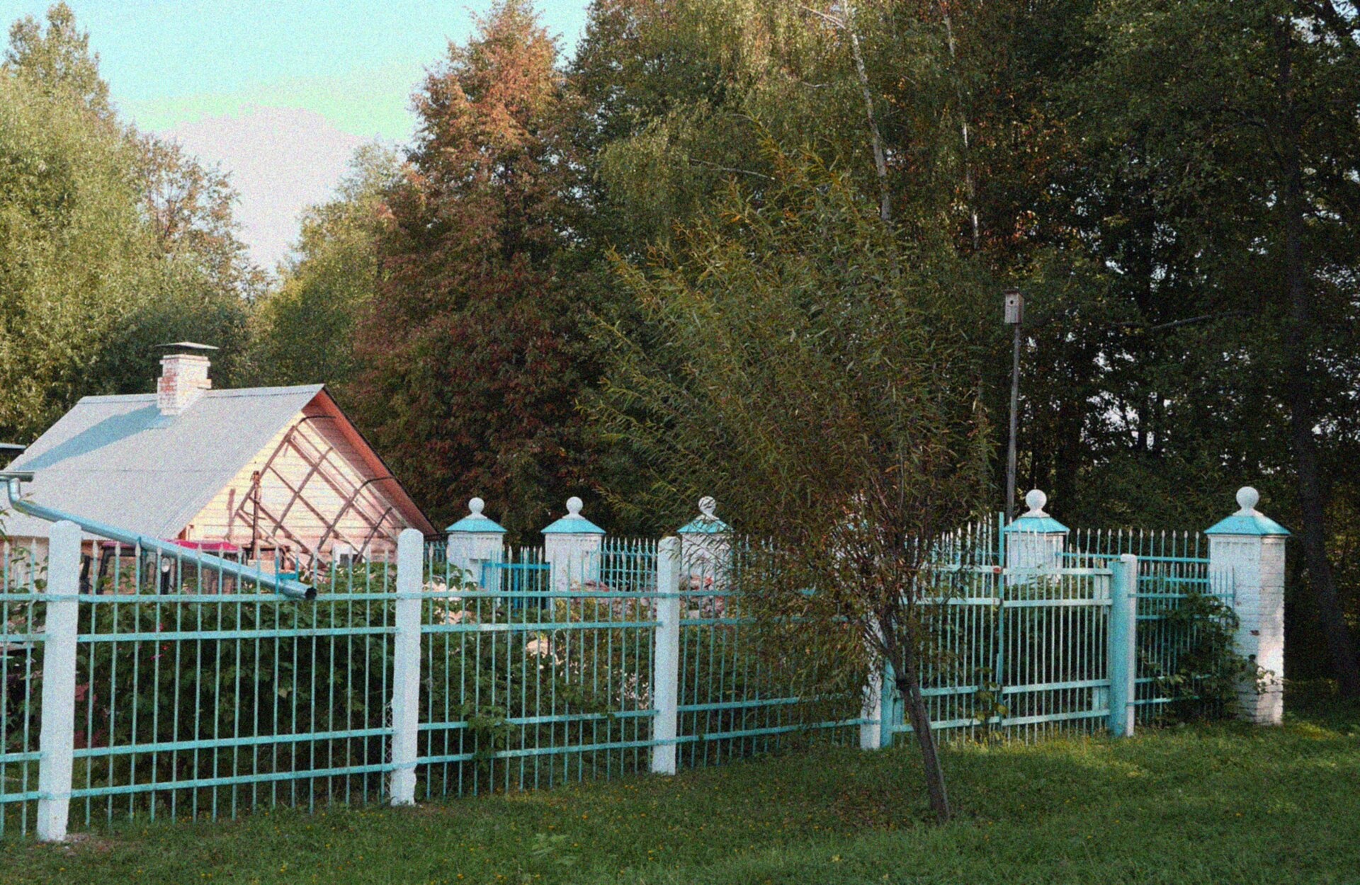 Ограда и храм Покрова Пресвятой Богородицы в Воскресенках