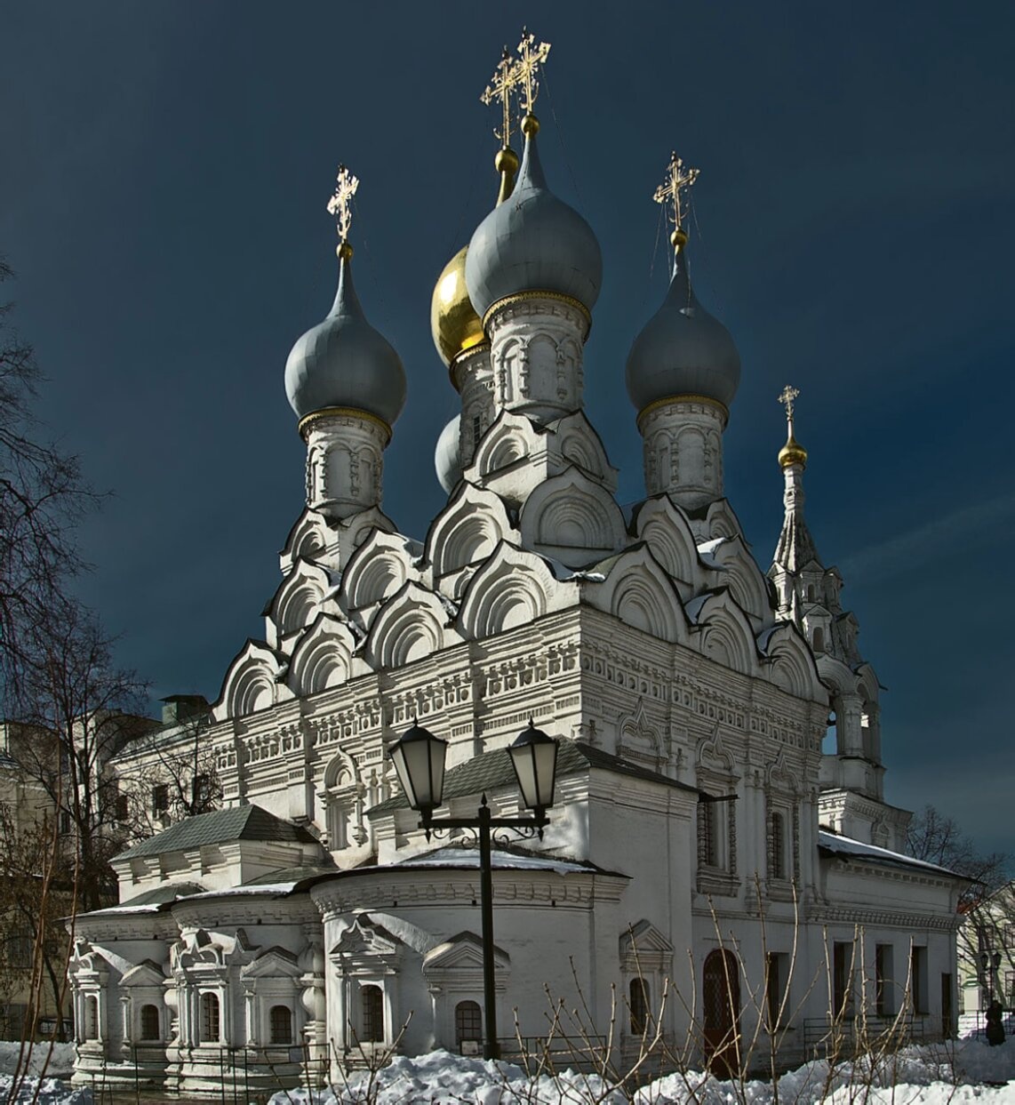 Храм Святителя Николая Чудотворца в Пыжах - зимняя фотография