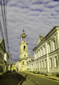 Колокольня Церкви Святого и Славного Первомученика Клемента в Торжке