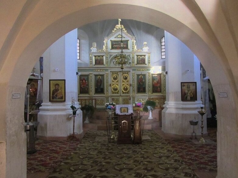 Интерьер Церкви-крепости Рождества Пресвятой Богородицы в Мурованке
