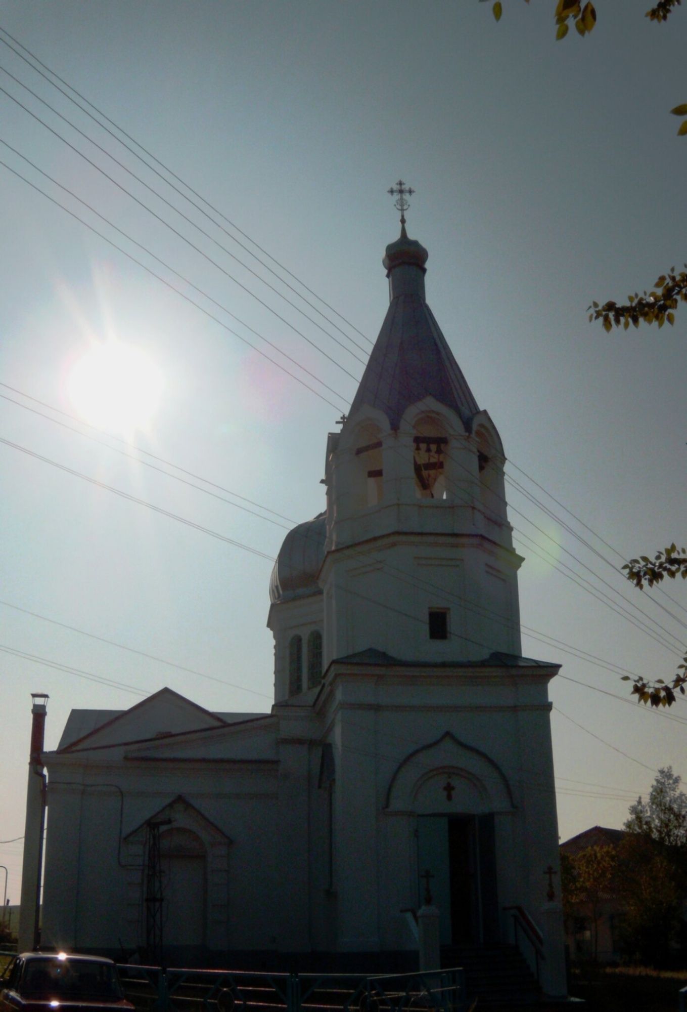 Церковь Святителя Николая Чудотворца в селе Нижняя Санарка
