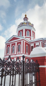 Спасский собор в Кирове: зимняя фотография