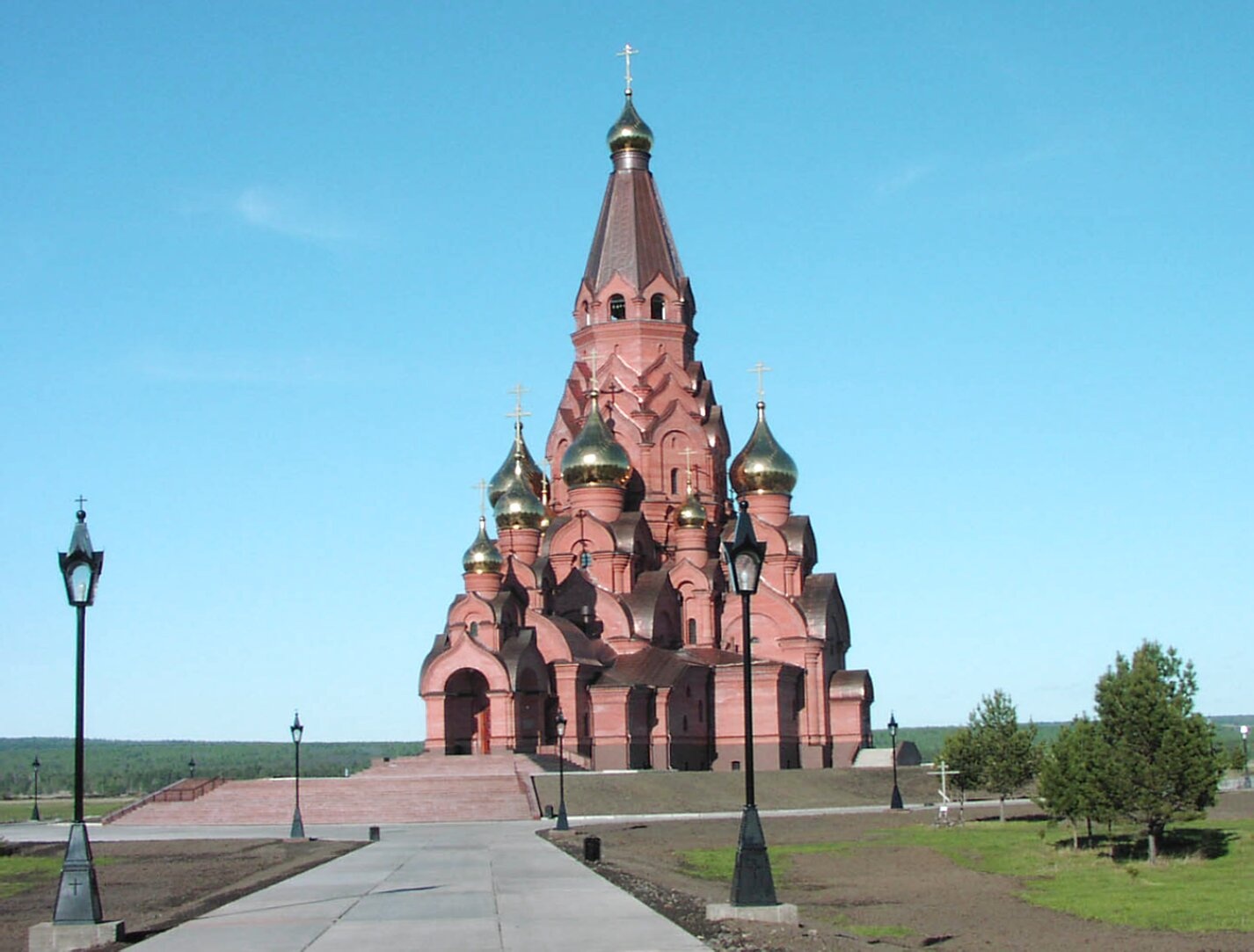 Крестовоздвиженский кафедральный собор в Лесосибирске