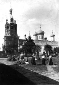 Троицкий храм в Раменском на дореволюционной фотографии