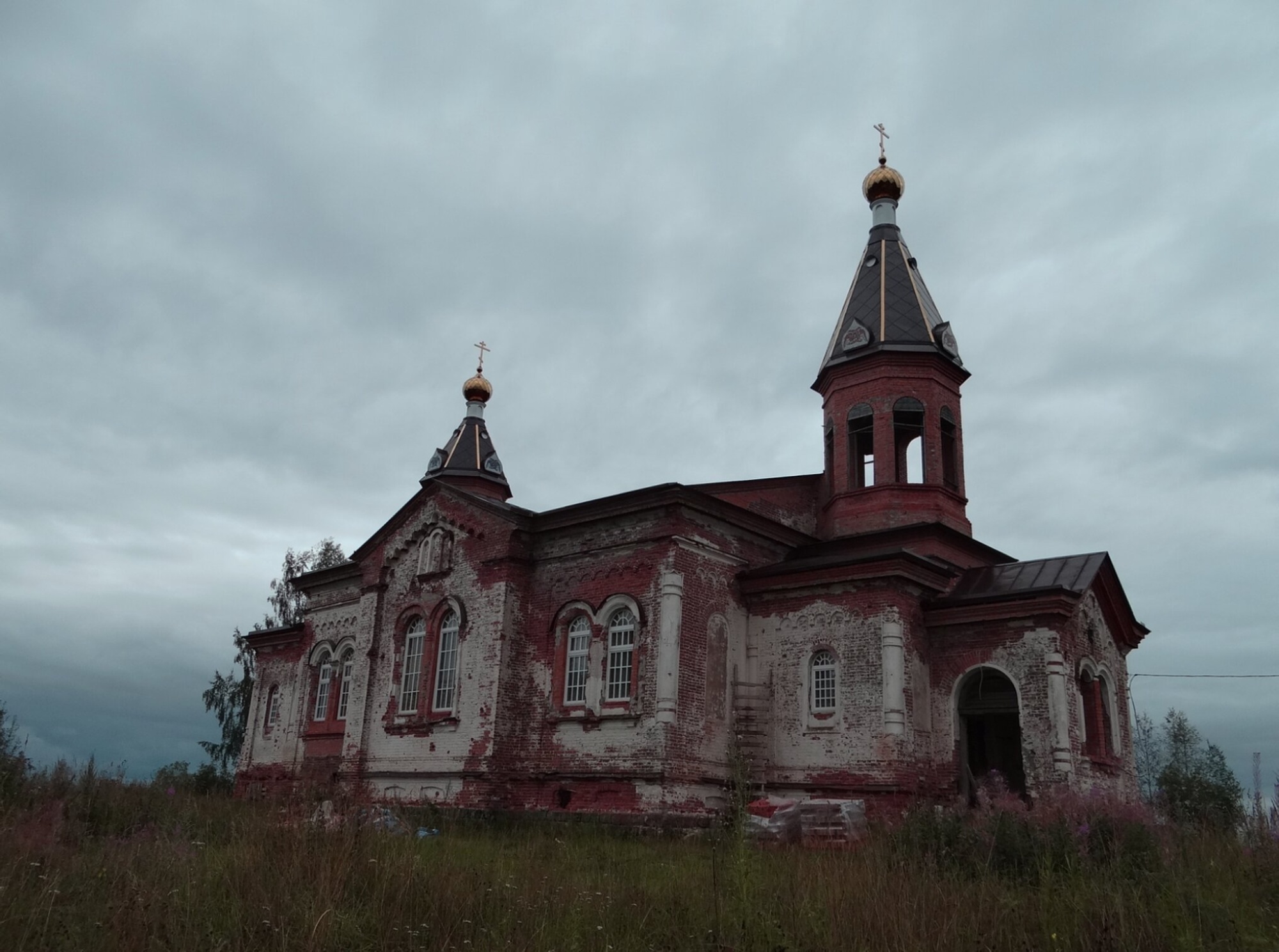 Церковь Троицы Живоначальной в селе Кончезеро