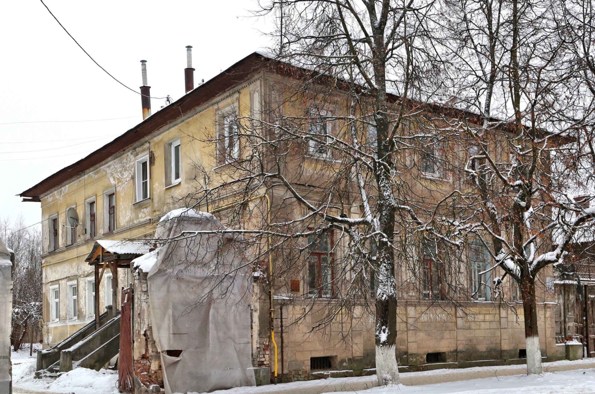 Церковь Вознесения Господня в Шуе - зимний вид