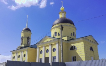 Храм иконы Божией Матери «Всех скорбящих Радость» в поселке Шарапово