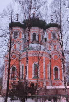 Кафедральный собор Святого апостола Павла в Гатчине - зимняя фотография