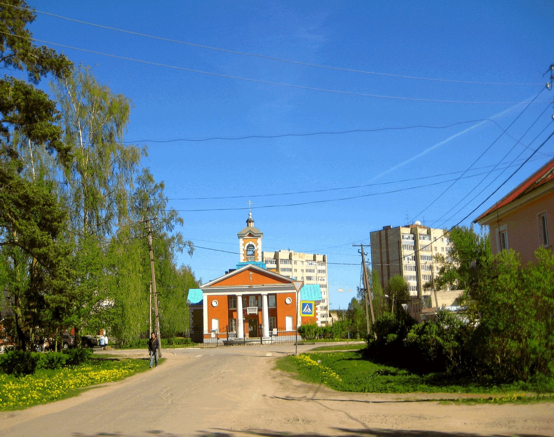 Храм святого Иоанна Милостивого в посёлке Отрадное