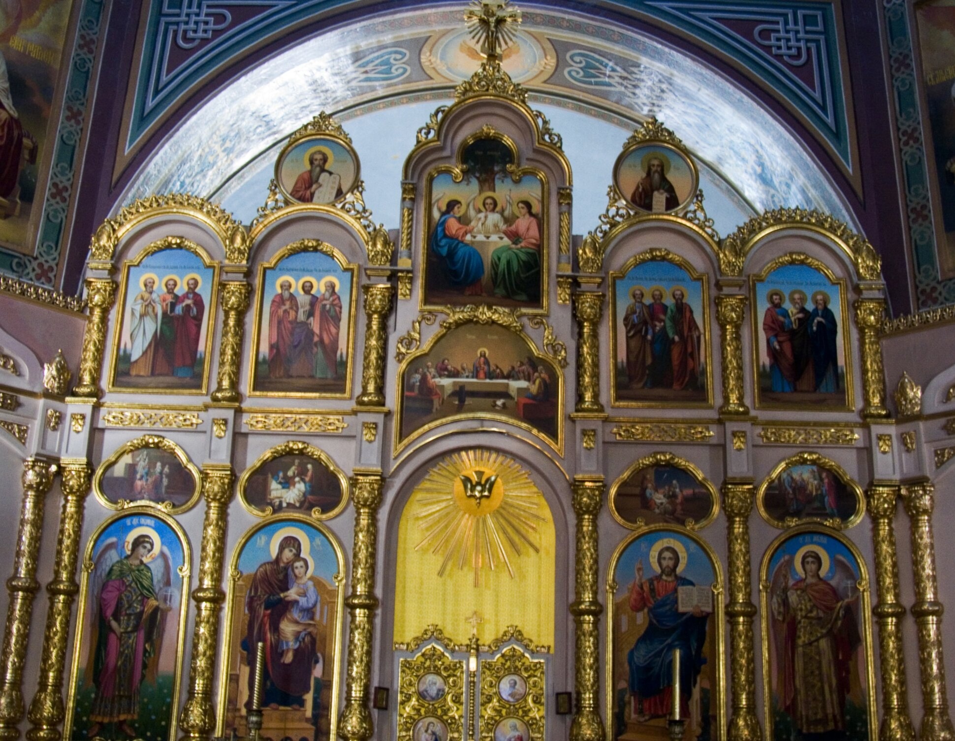 Иконостас Вознесенского мужского монастыря в Сызрани