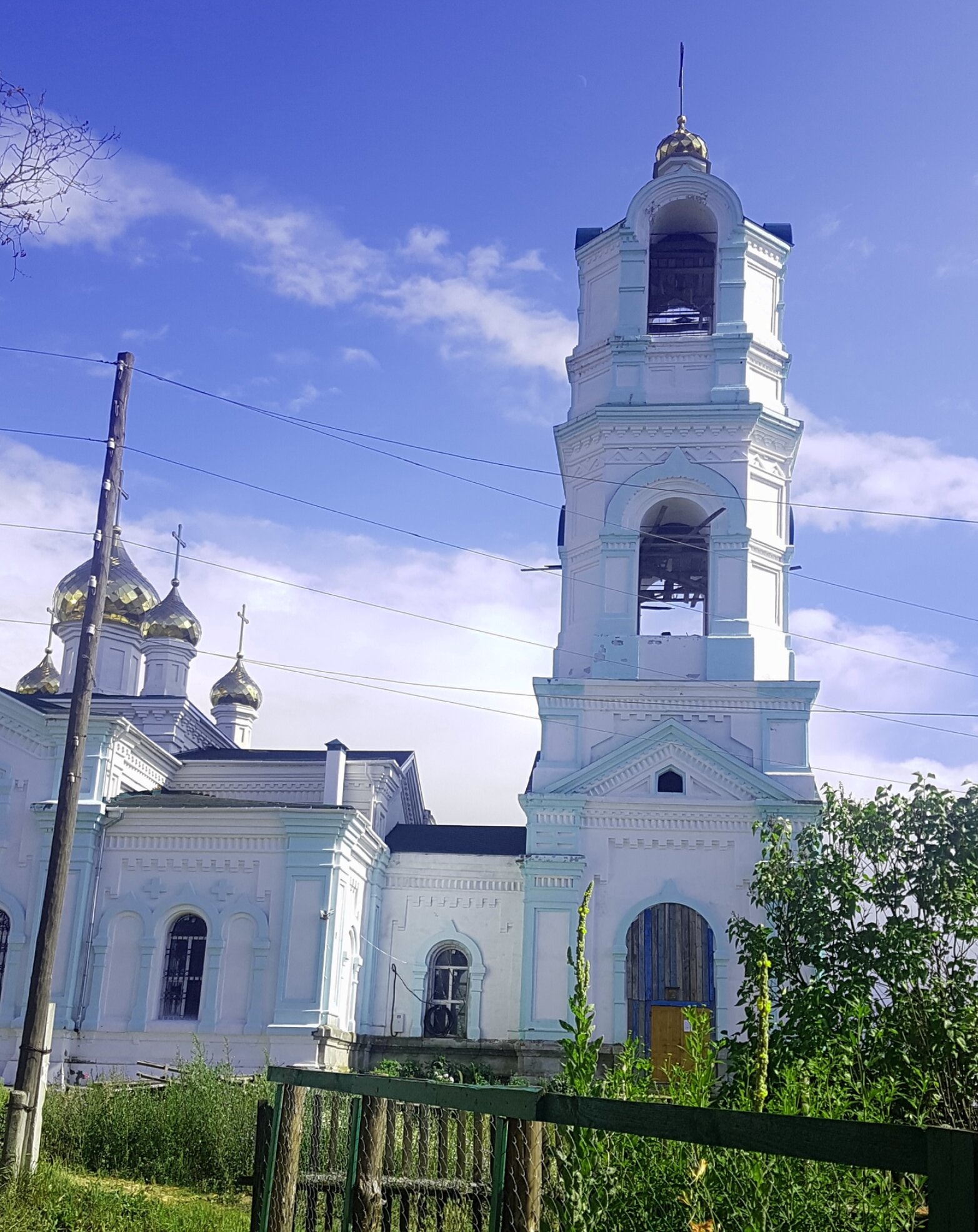 Церковь Успения Пресвятой Богородицы в селе Малое Загарино