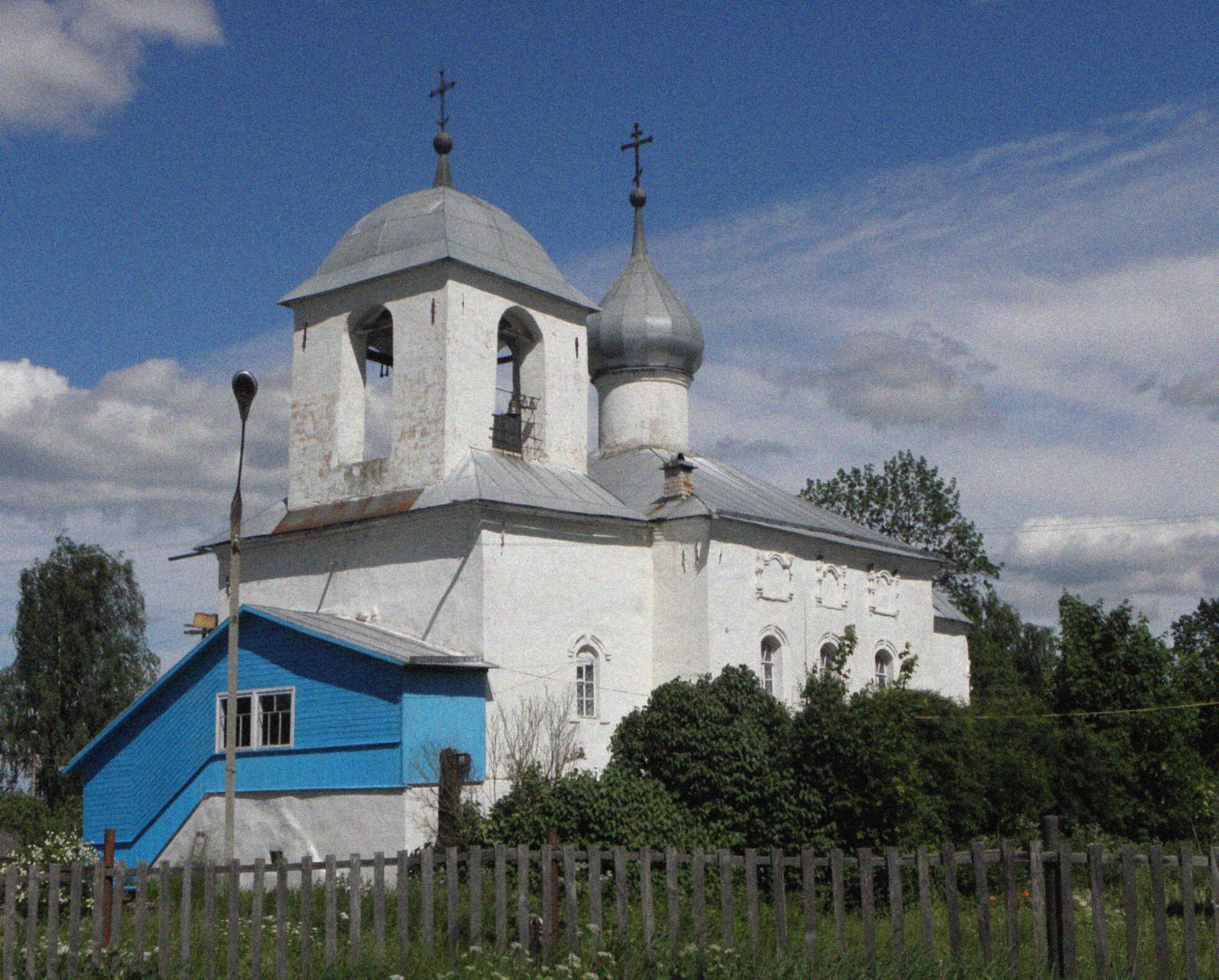 Церковь Спаса Преображения в Порхове