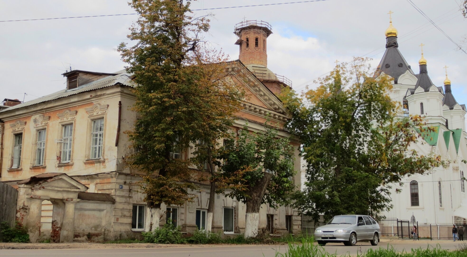 Усадьба Серебреникова и Храм Рождества Христова в Арзамасе