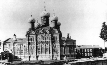 Храм преподобных Зосимы и Савватия Соловецких в Крестовоздвиженском Кылтовском монастыре
