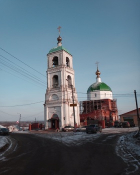 Троицкая церковь в Муроме — зимний вид