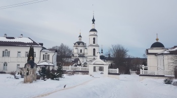 Храм Корсунской иконы Божией Матери в Свято-Никольском Черноостровском монастыре