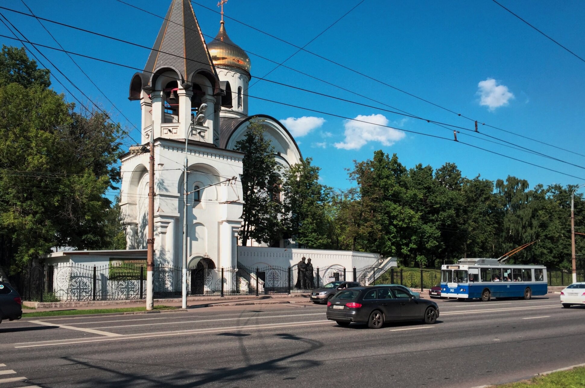 Храм Преподобной Евфросинии Московской в Котловке
