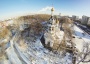 Храм Пророка Божия Илии в Черкизове: зимний пейзаж