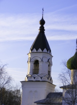 Колокольня Успенской церкви с приделом Сергия Радонежского в Вологде