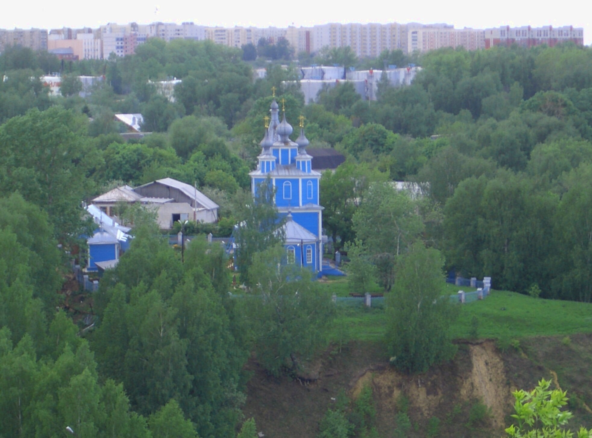 Храм Казанской иконы Божией Матери в селе Великий Враг