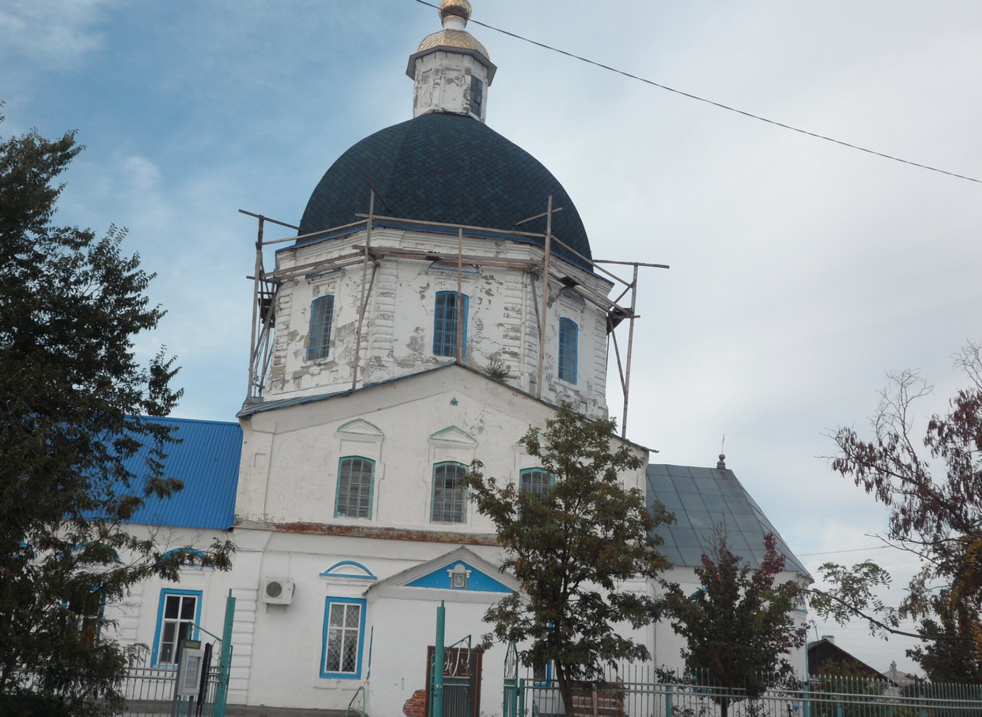 Покровский храм в городе Урюпинске
