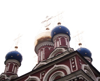 Храм Успения Пресвятой Богородицы в Гончарах - архитектурная фотография