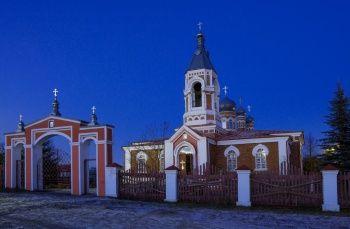 Екатерининская кладбищенская церковь в Ветлуге