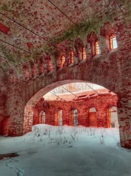 Интерьер Ильинской церкви в селе Ильинском: архитектурные детали и атмосфера