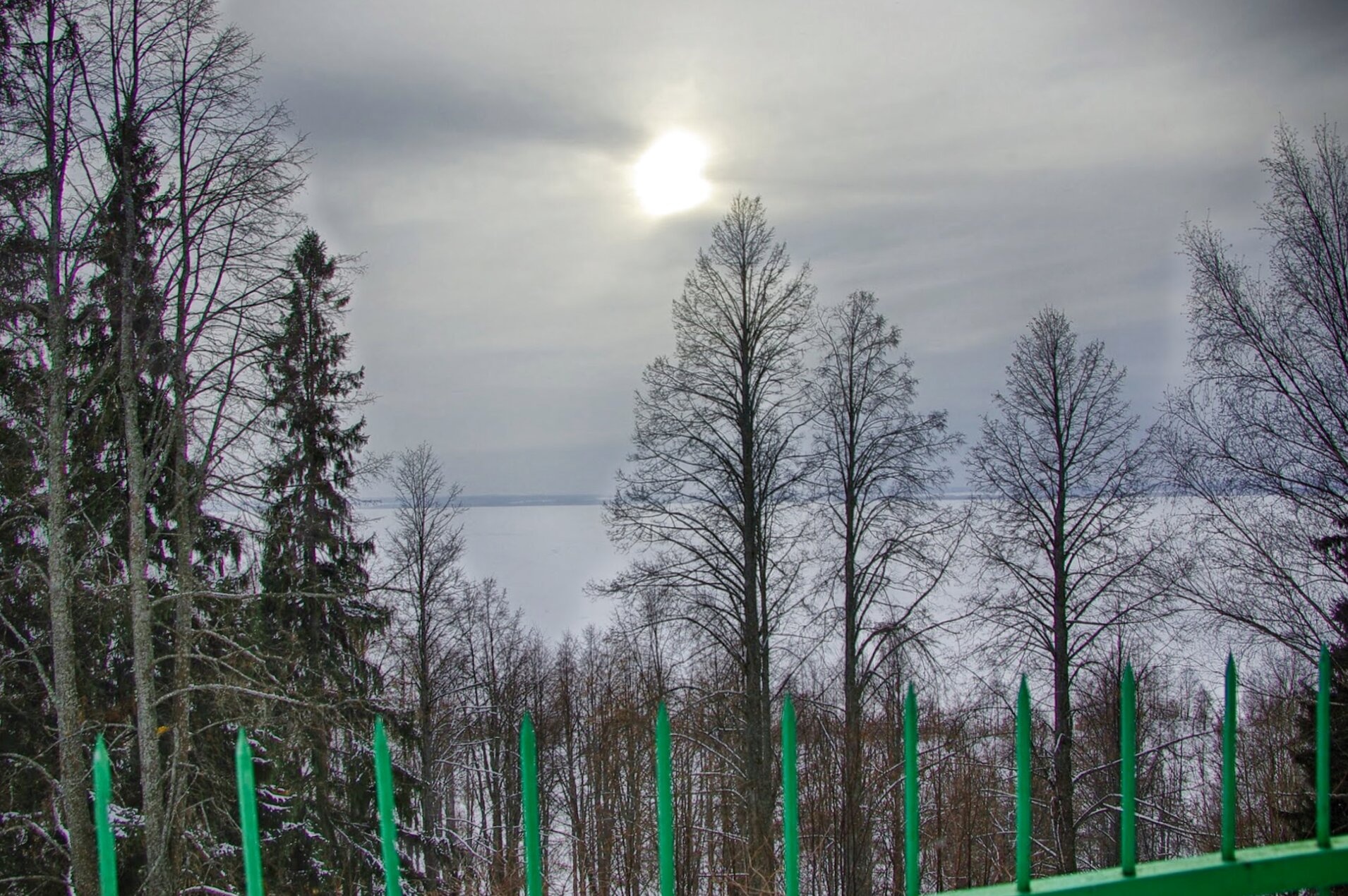Авраамиево-Городецкий монастырь зимой