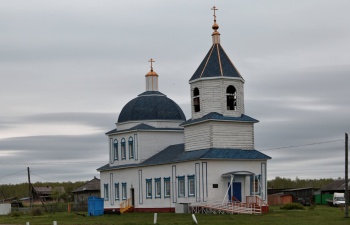 Троицкая церковь в деревне Шабалина - памятник деревянного зодчества