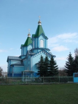 Деревянная церковь Георгия Победоносца в селе Заворычи