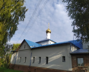 Церковь Тихвинской иконы Божией Матери в селе Титовское