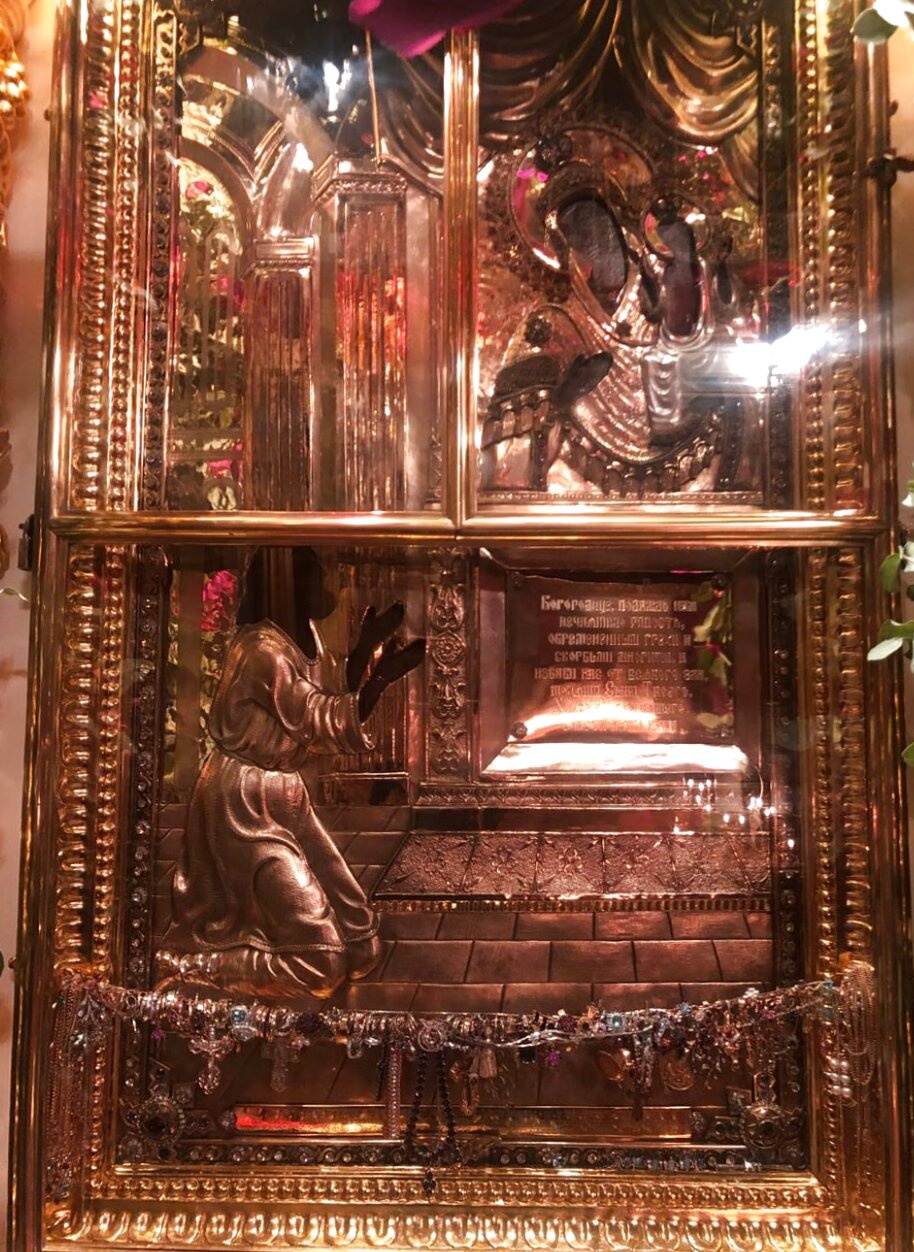 Чудотворная икона в Храме Пророка Божия Илии в Обыденском переулке