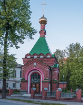 Часовня в русском стиле в Глазове