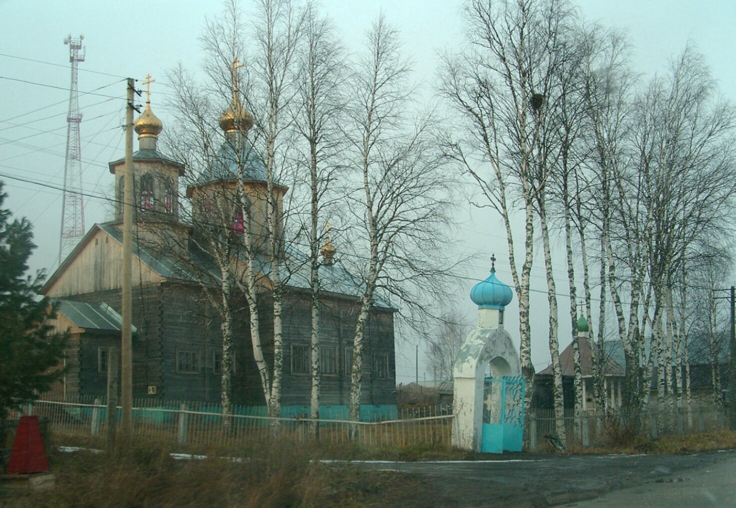 Свято-Преображенский храм в селе Айкино