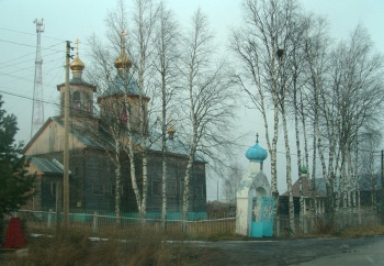 Свято-Преображенский храм в селе Айкино