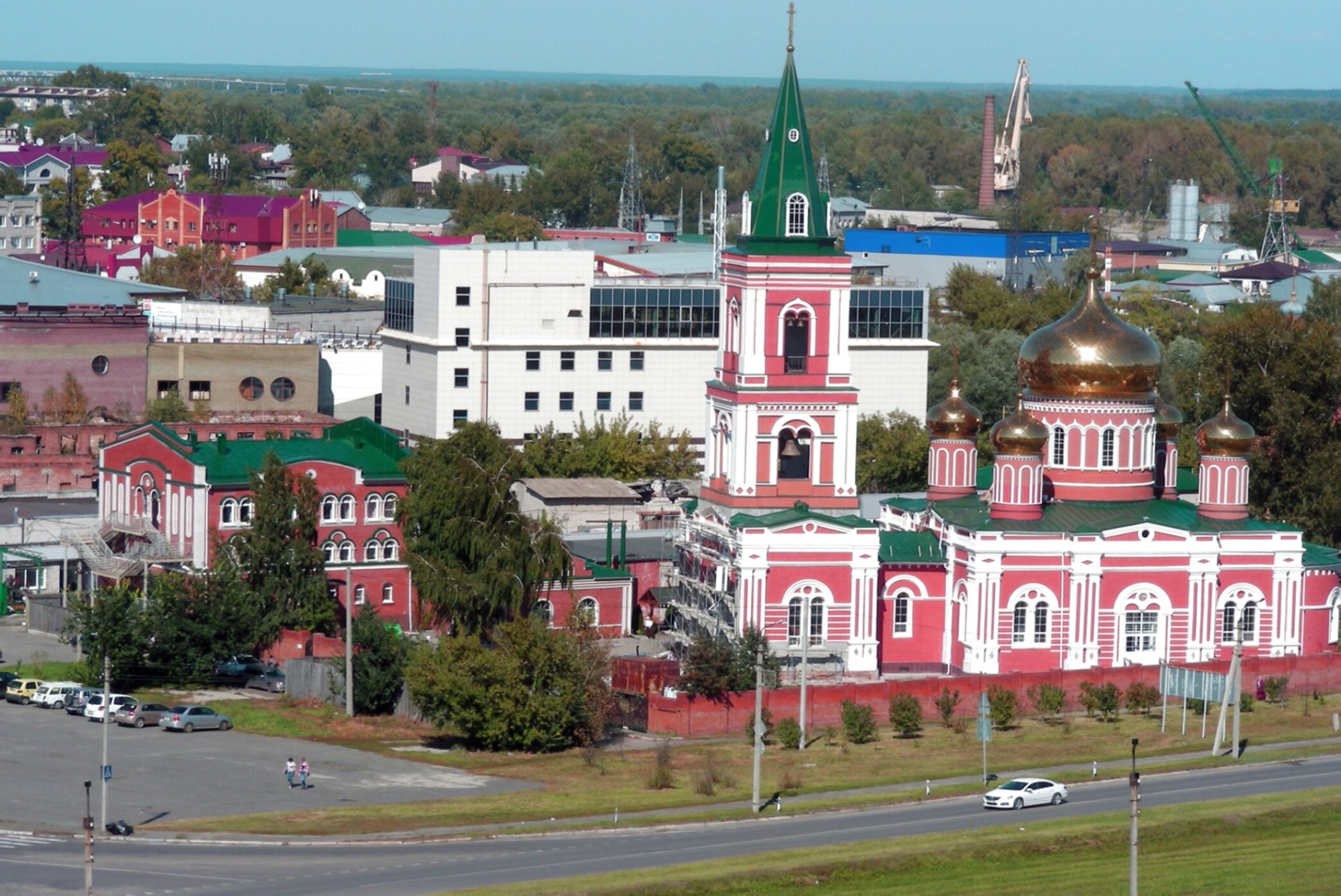 Богородице-Знаменский женский монастырь в Барнауле