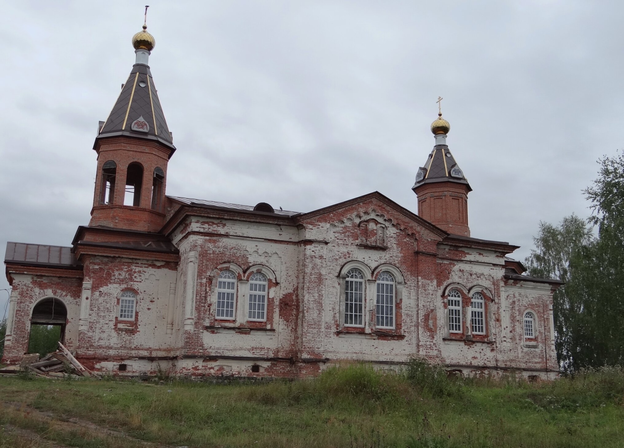 Церковь Троицы Живоначальной в селе Кончезеро