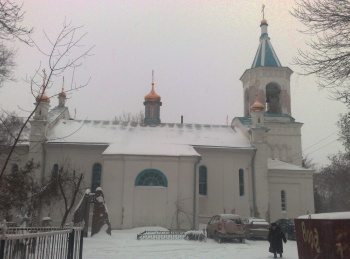 Свято-Димитриевский храм в Новочеркасске — зимняя фотография