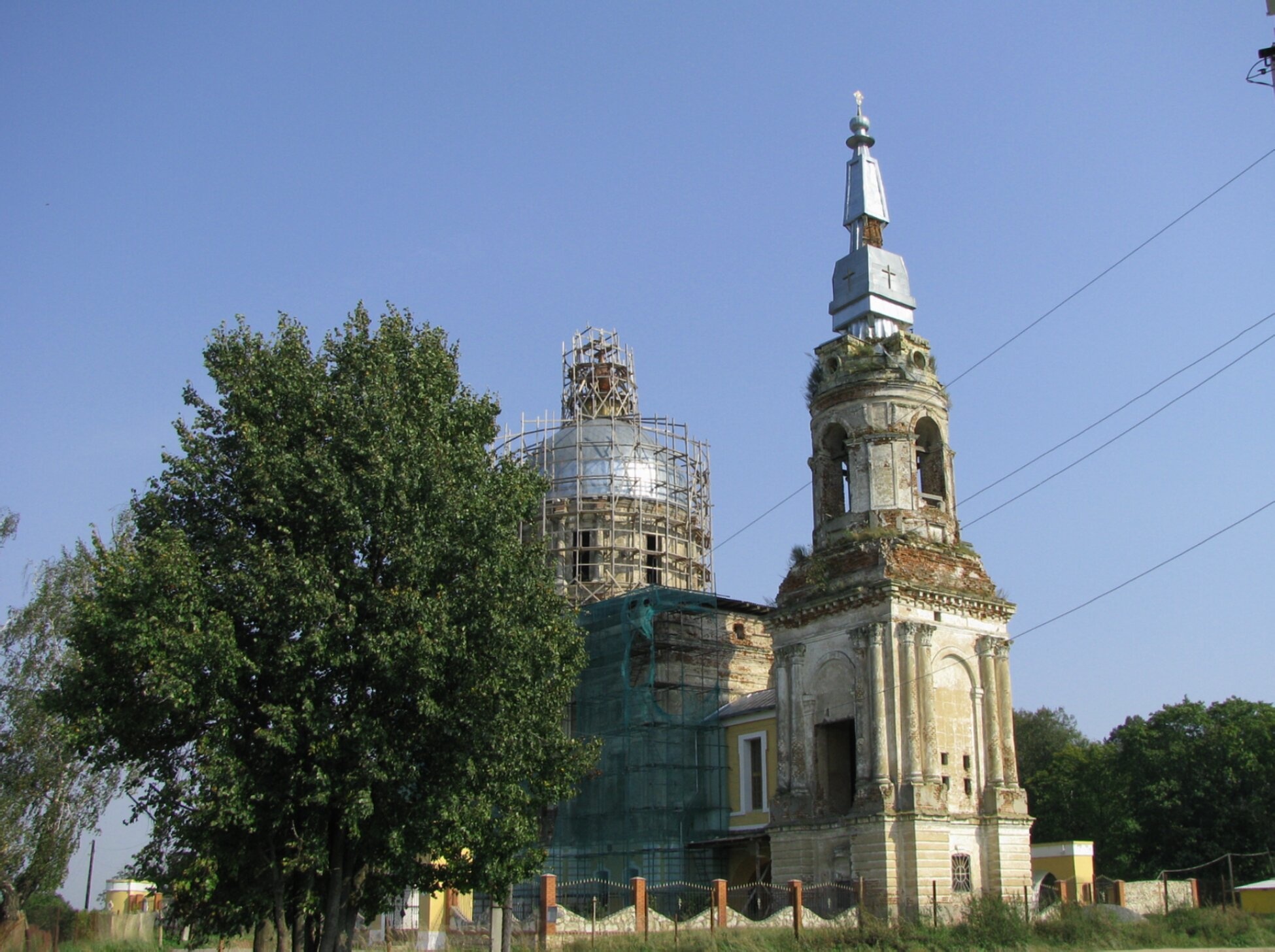 Церковь Спаса Нерукотворного Образа в селе Рай-Семеновское