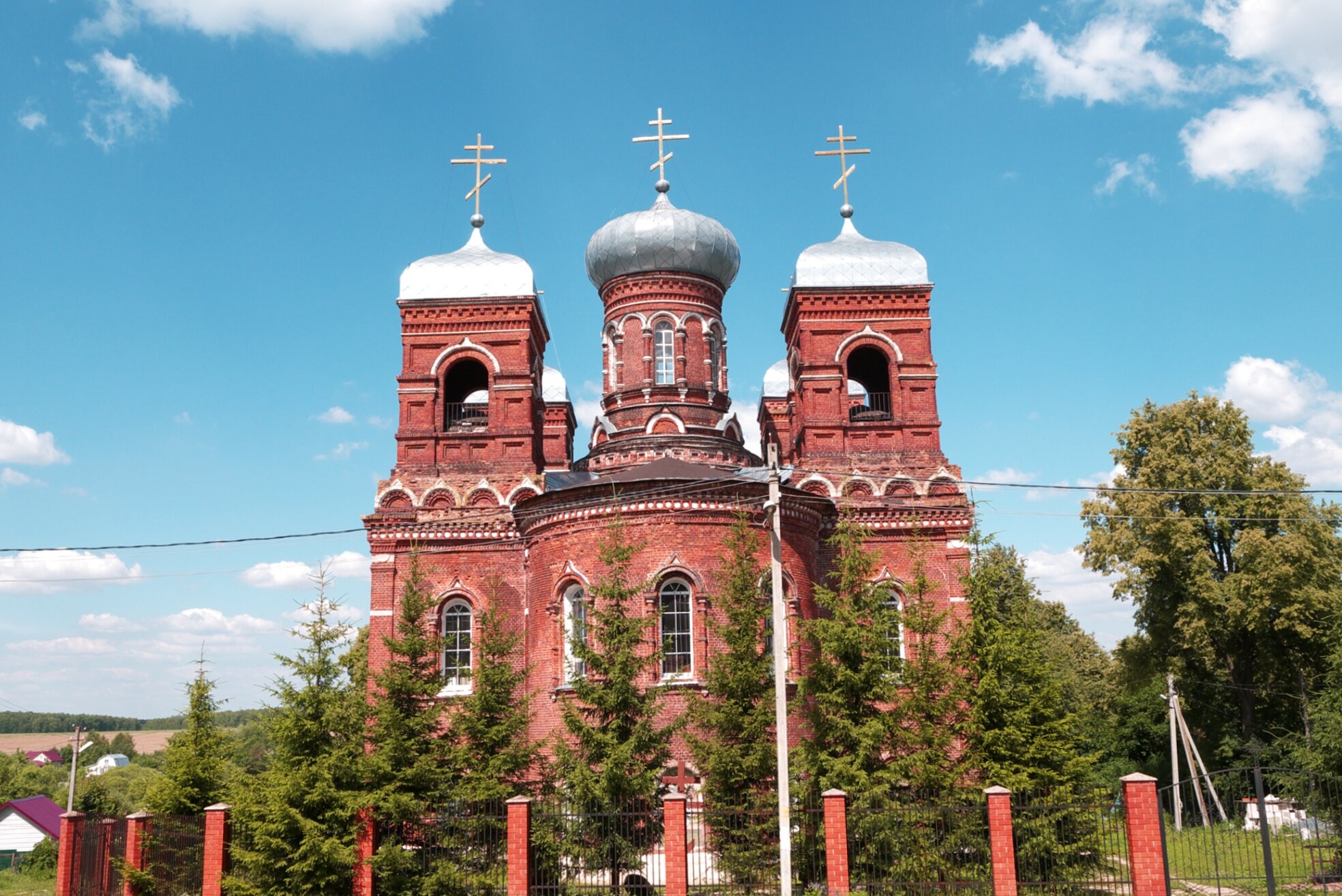 Храм Покрова Пресвятой Богородицы в селе Марьинское