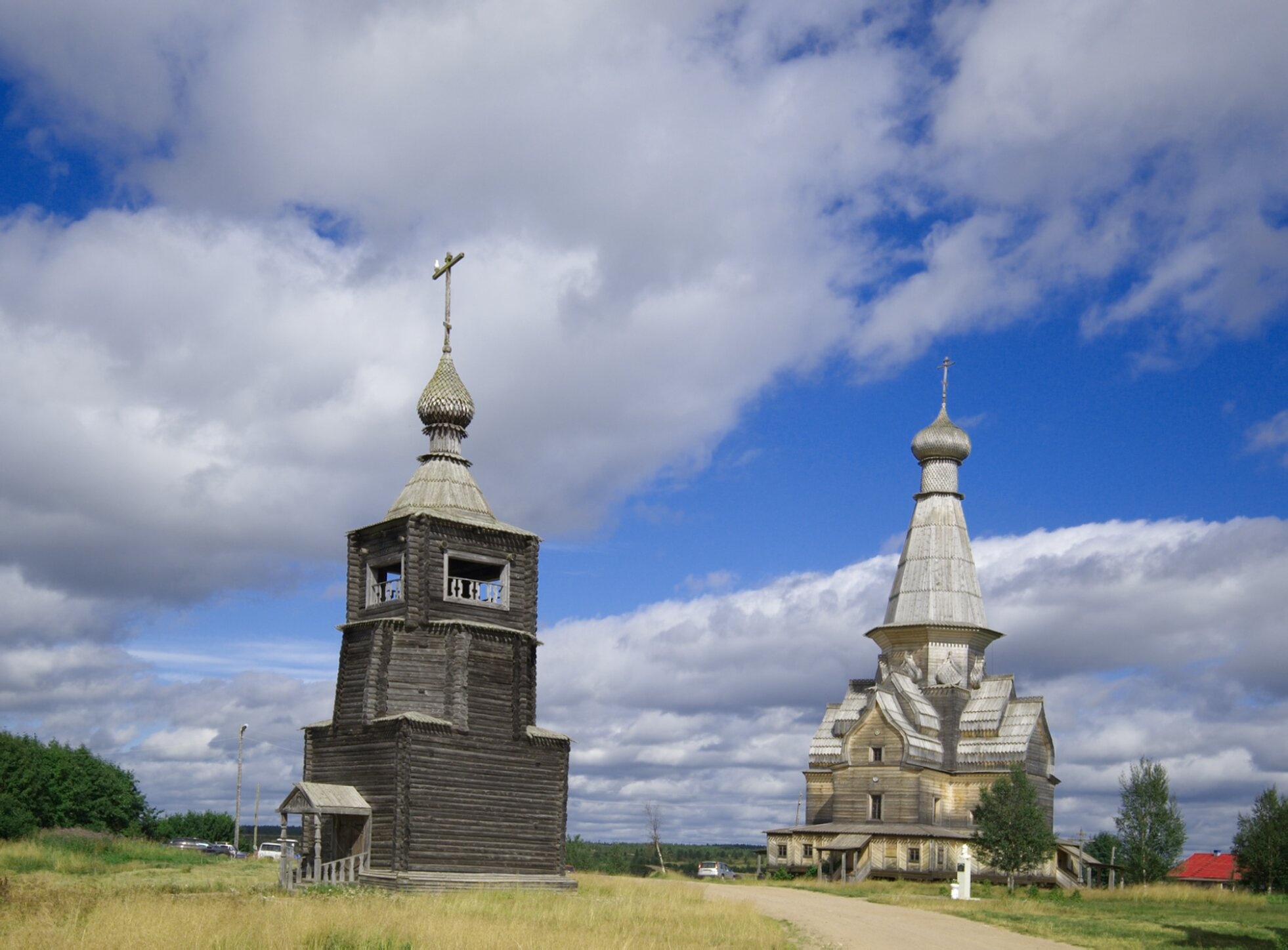 Успенская церковь в селе Варзуга — жемчужина деревянного зодчества