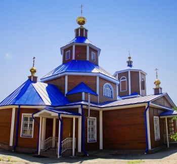 Никольская церковь в городе Георгиевск