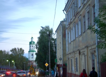 Спасский собор на улице Ленина в городе Кирове
