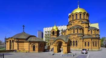 Собор во имя святого благоверного князя Александра Невского в Новосибирске
