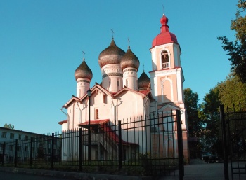 Церковь Феодора Стратилата на Щиркове улице в Великом Новгороде