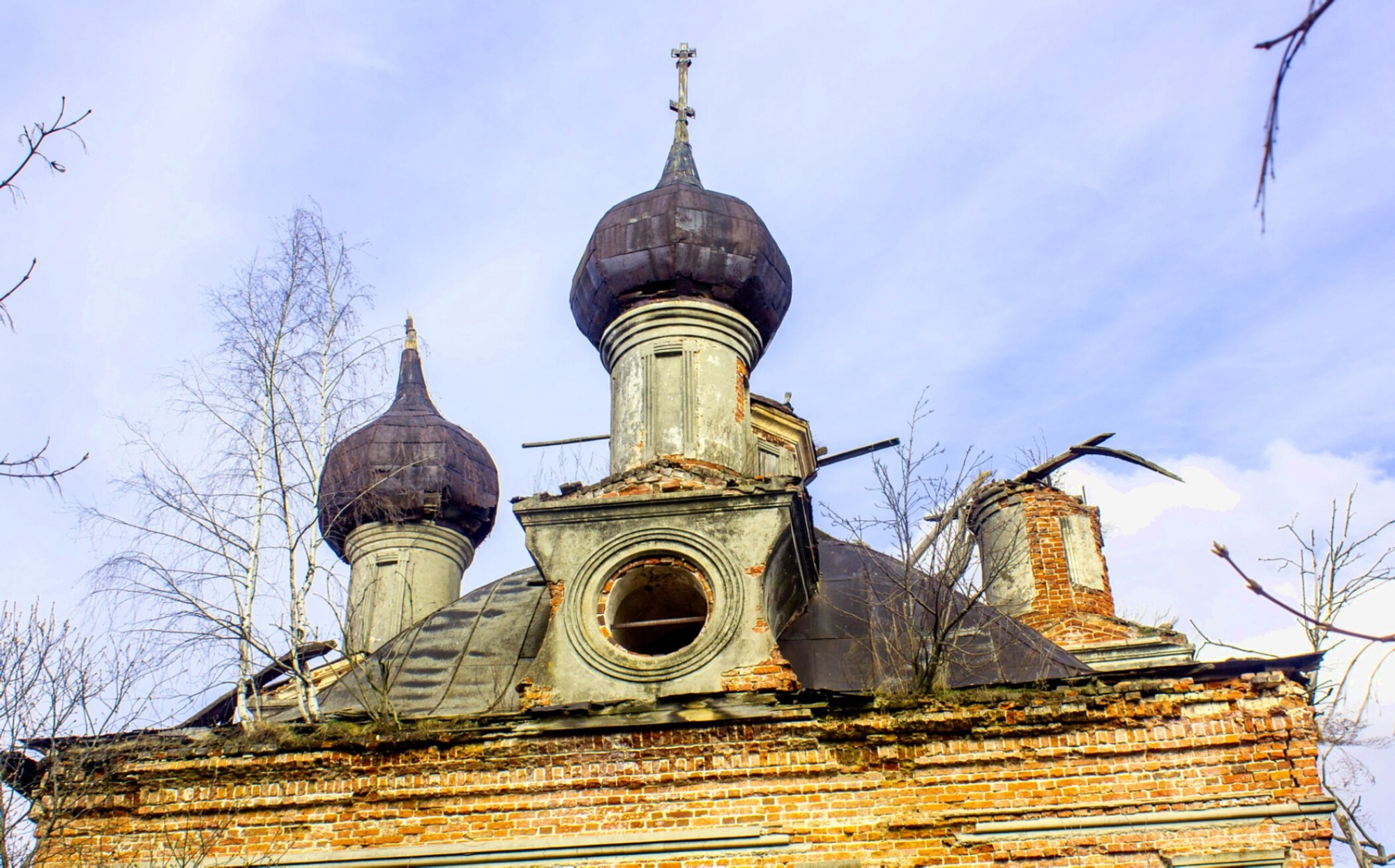 Спасо-Преображенская церковь в Сухаренках - история в фотографиях